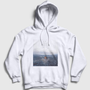 Wonder Shawn Mendes Kapşonlu Sweatshirt beyaz