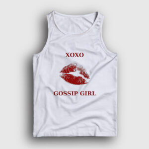 Xoxo Lips Dizi Gossip Girl Atlet beyaz