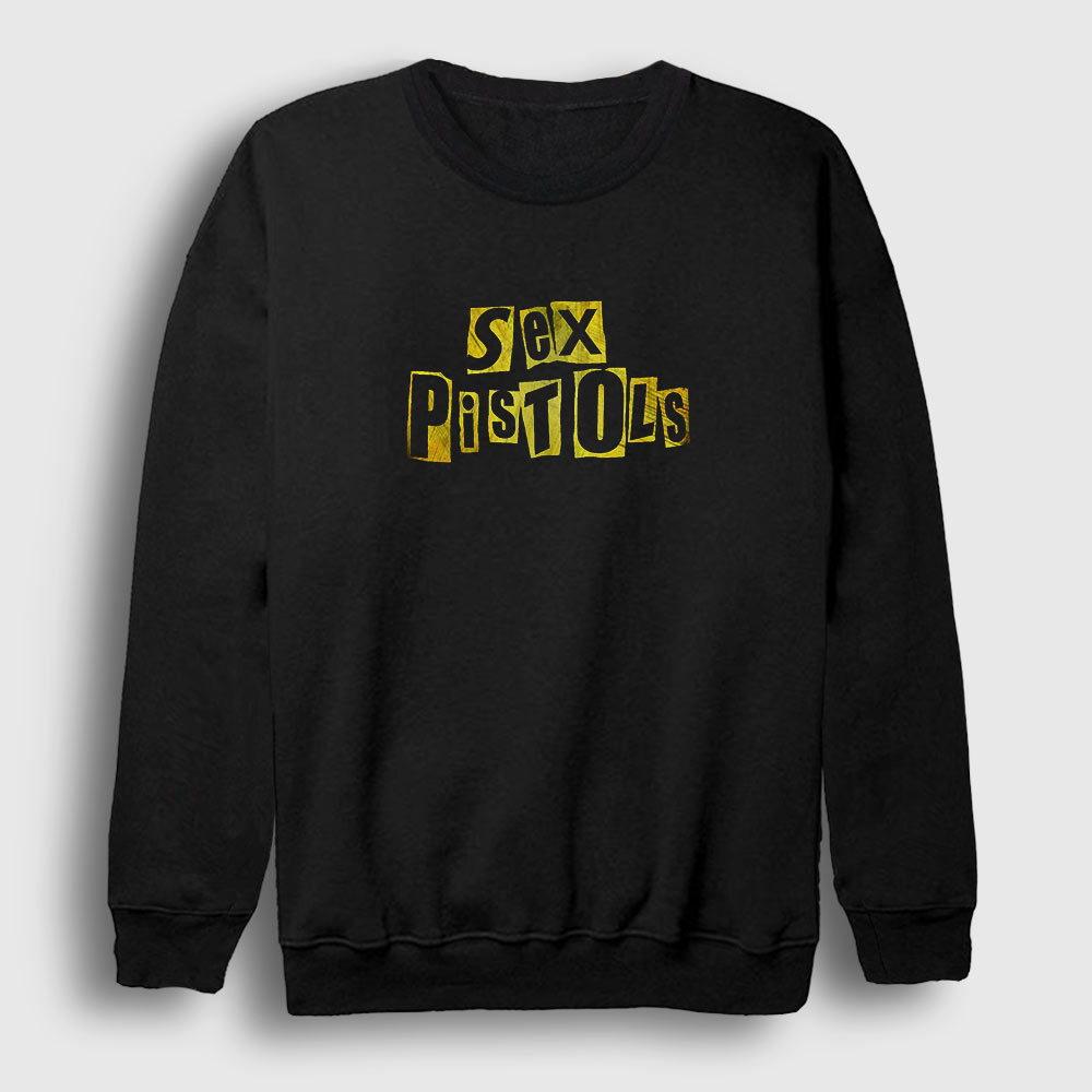 Yellow Logo Sex Pistols Sweatshirt Presmono