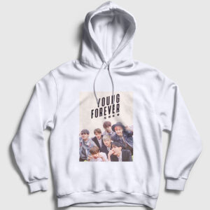 Young Forever K-Pop Monsta X Kapşonlu Sweatshirt