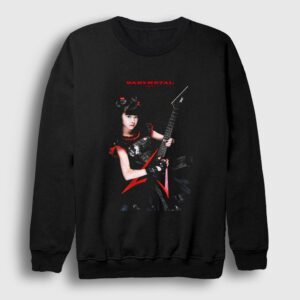 Yuimetal Metal Babymetal Sweatshirt Siyah
