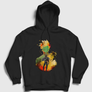 Zagreus Oyun Hades II Hades 2 Kapşonlu Sweatshirt siyah