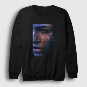 Zendaya Rue Dizi Euphoria Sweatshirt siyah