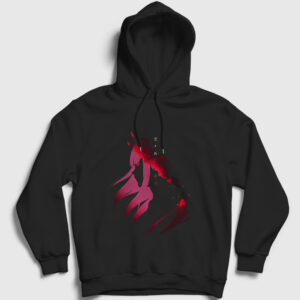 Zero Two V3 Darling In The Franxx Kapşonlu Sweatshirt